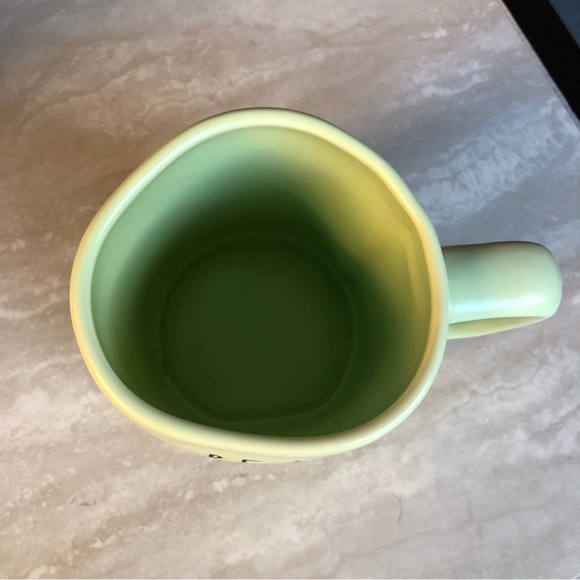 Rae Dunn egg shell green “Be In The Moment” Coffee Mug New - Picture 2 of 6